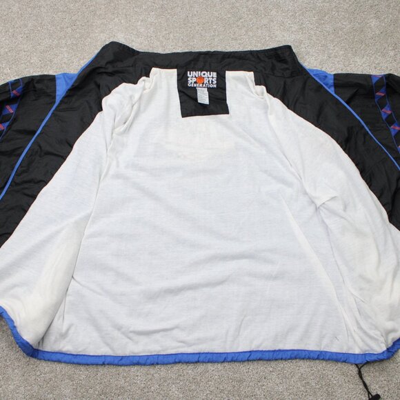 VTG Unique Sports Jacket Mens XL Blue 1997 NBA All Star Weekend Windbreaker - Picture 7 of 15